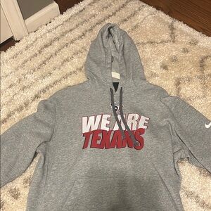 Gray Texans Hoodie